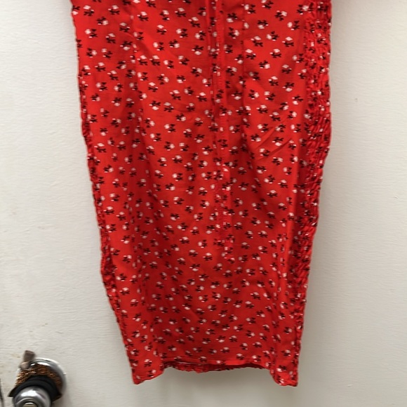 Polly Off The Shoulder Ruched Sundress Size 2 - Picture 3 of 16